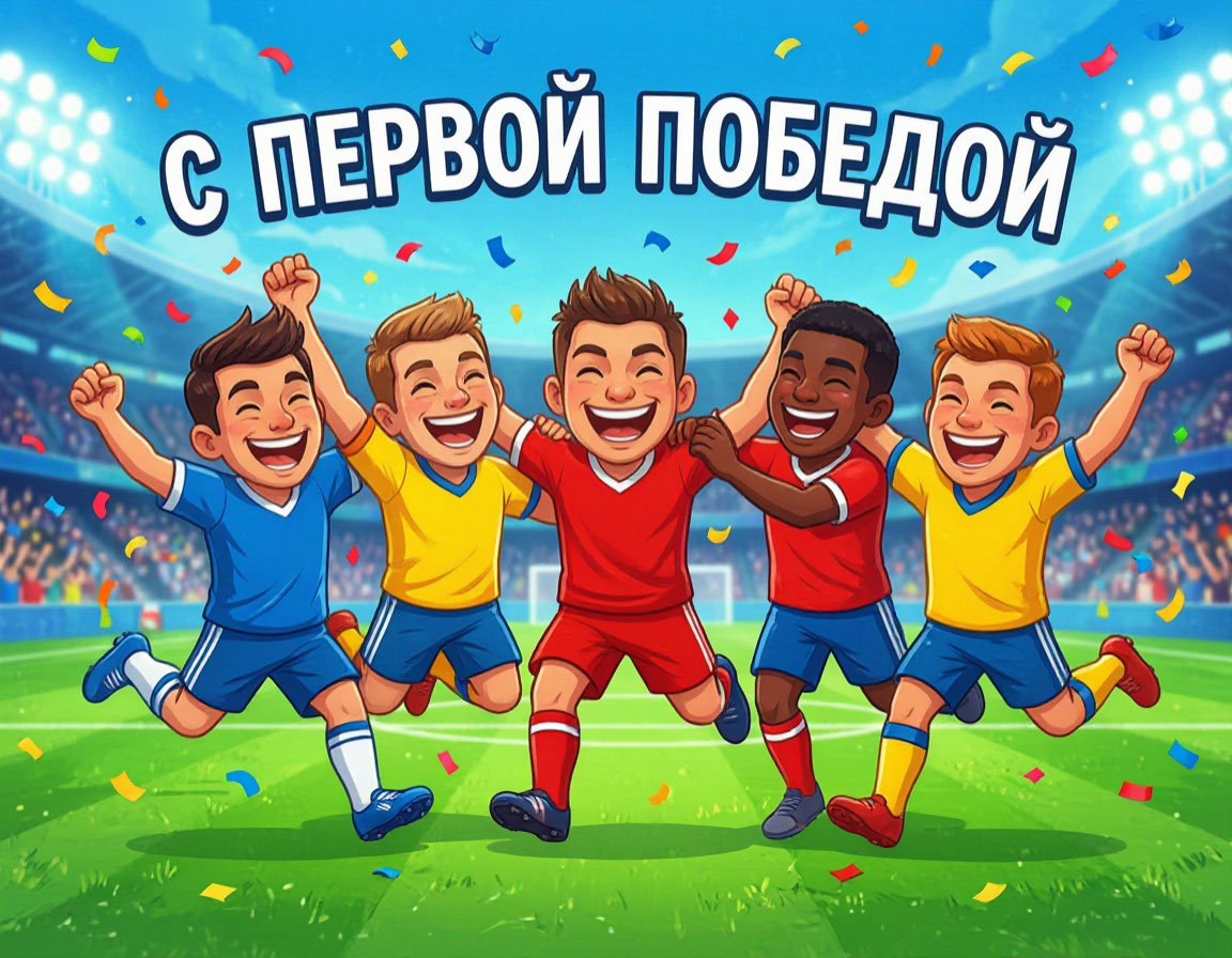 ПЕРВАЯ ПОБЕДА — ЕСТЬ!