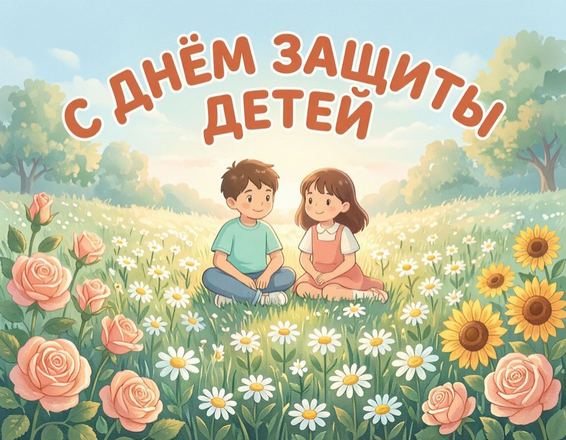 С Днём защиты детей!